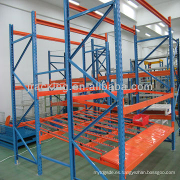 Fabricante de China Jracking de alta calidad Q235 utilizado estante de flujo de cartón